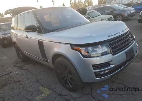 2017 Land Rover Range Rover Supercharged z USA, uszkodzony, nr VIN SALGS2FE5HA346633